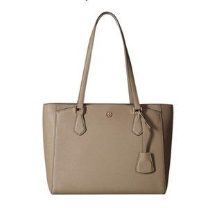 Tory Burch Robinson Tote - NWT - Gray Heron color.